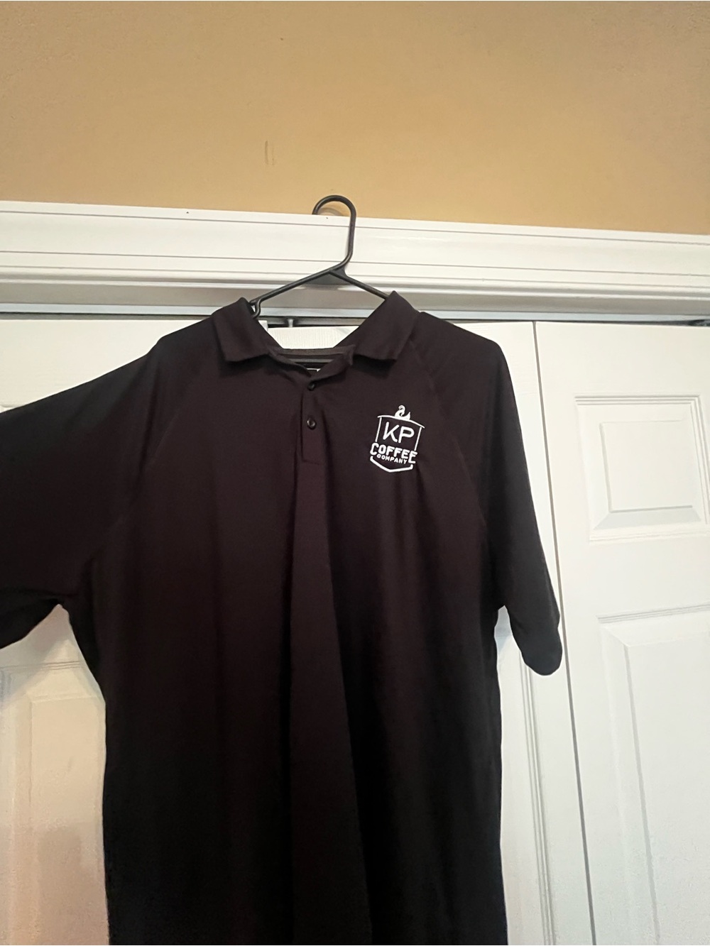 Knowledge Perk Coffee New Era Branded Polo from Wells Fargo Championship